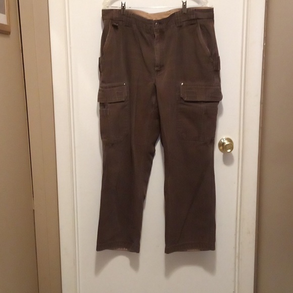 Duluth Trading Co Other - Duluth Trading Co Brown Men's Fire Hose Relaxed Fit Pants - Size 40x32